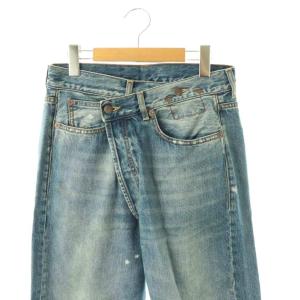 R13 CROSS OVER JEAN クロスオーバーデニムパンツ ジーンズ 25 インディゴブルー /DO OS