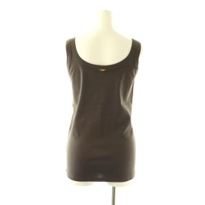MUSE de Deuxieme Classe 24SS Mme.RIB T/T タンクトップ F ブラウン /MY OS SH