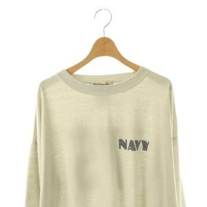REMI RELIEF LONG SLEEVE TEE ロンT カットソー LAppartement取り扱い 長袖 F ライトグレー