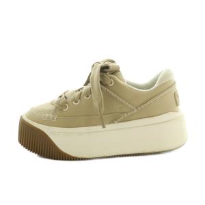 EZ-Duzzit スニーカー シューズ 厚底 US6 23.0cm ベージュ 1167499 /MI