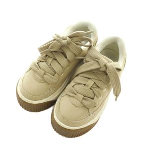 UGG australia EZ-Duzzit スニーカー シューズ 厚底 US6 23.0cm ベージュ 1167499 /MI