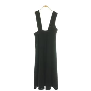 25SS STRAP JUMPER-SKIRT 38 ブラック