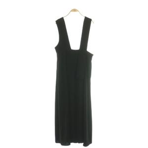 ENFOLD 25SS STRAP JUMPER-SKIRT 38 ブラック