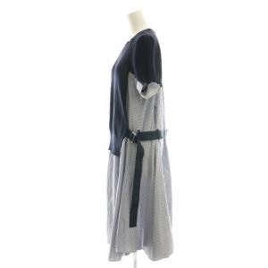 sacai Cotton Knit Dress ワンピース 1