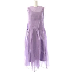 2点セット Voile Overlay Dress ドレス シアーワンピース ワンピース ロング 36