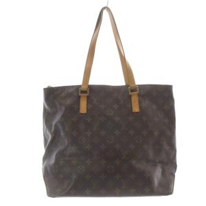 LOUIS VUITTON モノグラム カバ・メゾ トートバッグ ブラウン M51151