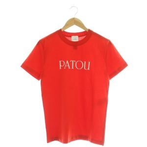 オーガニックコットン パトゥロゴTシャツ カットソー XXS 赤 レッド /CX OS