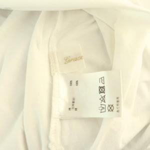 Grace Class 24SS レタードオーバーTシャツ カットソー 半袖 36 ホワイト /DF OS