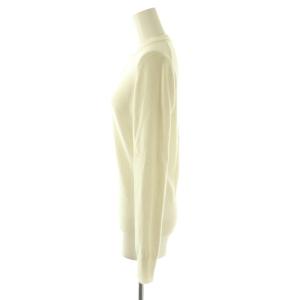 Theory 25AW CASHMERE BTN PLKT HENLEY ニット セーター プルオーバー S アイボリー