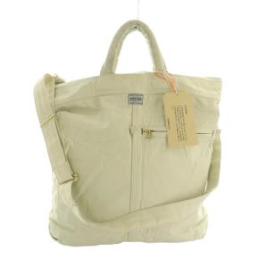 吉田カバン MILE 2WAY HELMETBAG ライトアイボリー