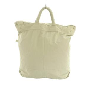 PORTER 吉田カバン MILE 2WAY HELMETBAG ライトアイボリー