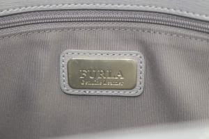 FURLA テッサ トートバッグ レザー グレー /YO17