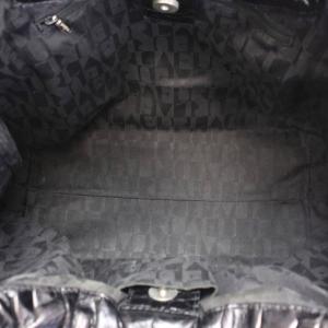 FURLA ショルダーバッグ トートバッグ 黒 ブラック クロコ型押し チャーム付 /RI OS