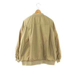 Framework LIMONTA ZIP ブルゾン ジャケット ジップアップ ベージュ /HK OS