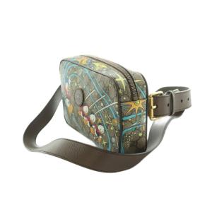 GUCCI ×ディズニー GGスプリーム キャンバス ドナルドダック ベルトバッグ マルチカラー
