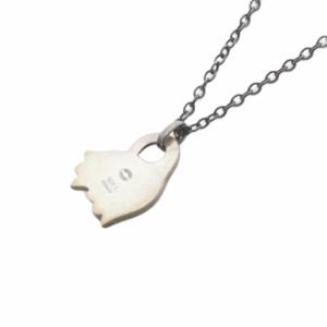 GEORG JENSEN ツインチューリップ SV925 ネックレス ペンダント シルバー /SR