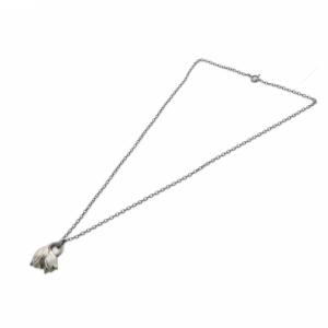 GEORG JENSEN ツインチューリップ SV925 ネックレス ペンダント シルバー /SR