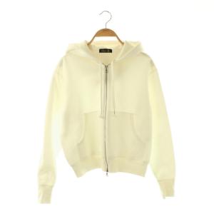 RESORT1 コットンポリエステル フーディー パーカー ジップアップ 1 ホワイト /HK OS