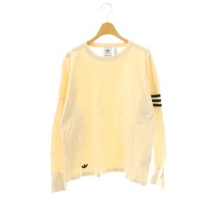 HS1525 M NEW CL LS ロングスリーブ Tシャツ ロンT S アイボリー /MY OS