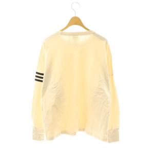 adidas Originals HS1525 M NEW CL LS ロングスリーブ Tシャツ ロンT S アイボリー /MY OS