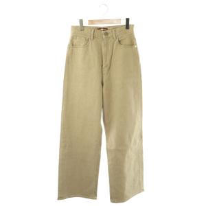24SS PUBLIC DENIM ACTIVE パンツ デニム ジーンズ ワイド 3 ベージュ /CX