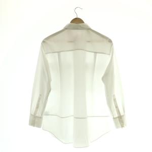 theory luxe 25AW Luxe Cotton Kaylee Shirt シャツ 長袖 38 ホワイト /HK OS