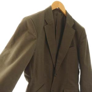 Eddie Bauer EddieBauer 総裏地2Bテーラードジャケット 千鳥格子柄 S ブラウン /MY OS AD