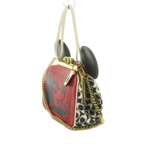 COACH ×KEITH HARING×DISNEY MICKEY MOUSE 2WAY ハンドバッグ