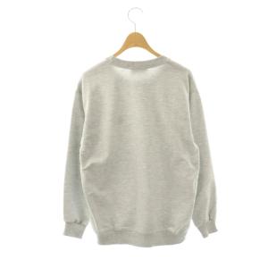 Maison Kitsuné スウェット プルオーバー 長袖 グレー /HK OS
