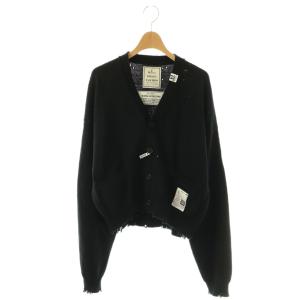 Maison Distressed Knit Cardigan ダメージ加工