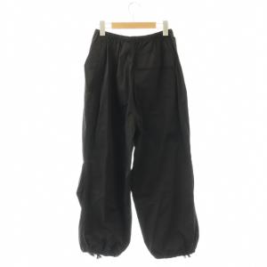 TODAYFUL Boyfriend Nylon Pants ワイドパンツ ドロスト 38 ブラック /MY OS
