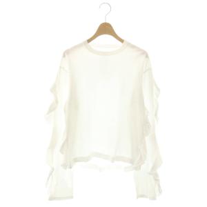 24AW スーパーファインドライ ラッフルラッフル トップ SUPER FINE DRY RUFFLE