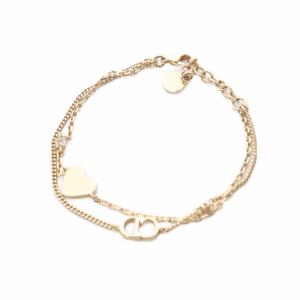 Christian Dior Clair D Lune ブレスレット ゴールドカラー