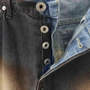 VERSACE ジーンズクチュール JEANS COUTURE デニムパンツ ジーンズ ボタンフライ 36 ブルー グレー