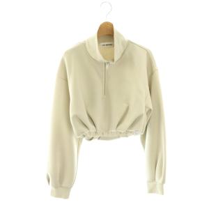 Lily Brown LilyBrown 24AW ボンディングセットアップ プルオーバー ハーフジップ タイトスカート ロング F アイボリー
