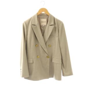 24AW ダブルテーラージャケット 2 グレージュ /SS OS