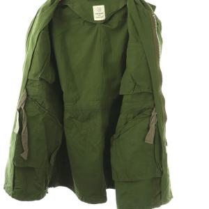 pas de calais 9257 SDC pour PDC COパラフィン ミリタリーフーデットコート オーバーサイズ XS カーキグリーン