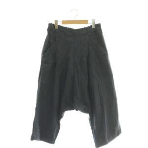 千鳥&グレンチェックサルエルパンツ 36 紺 ネイビー /SS OS