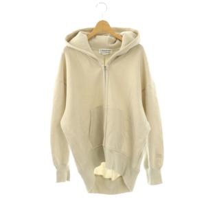 L'Appartement WIDE FULLZIP HOODIE フーディ パーカー ベージュ /SY