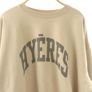 MUSE de Deuxieme Classe 25AW HYERES スウェット ベージュ