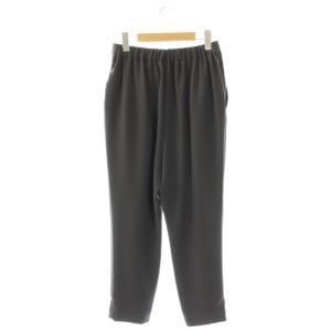 ENFOLD ELASTIC JODHPURS テーパードパンツ 40 チャコールグレー /ES OS