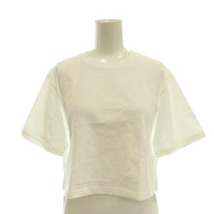クロップド Cropped Tシャツ カットソー 半袖 白 ホワイト /SS OS