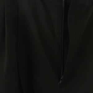 ATON 24AW TECHNO WOOL TWILL タックイージーパンツ 1 黒 ブラック /SY OS