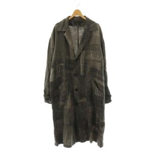 Pockets Coat リネン 2 ブラック