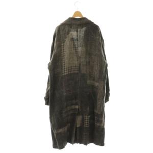 Y's Pockets Coat リネン 2 ブラック