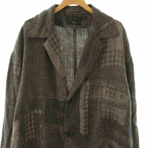 Y's Pockets Coat リネン 2 ブラック
