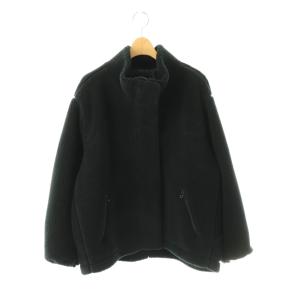 25AW ウールボアブルゾン ジップアップ 36 ダークネイビー