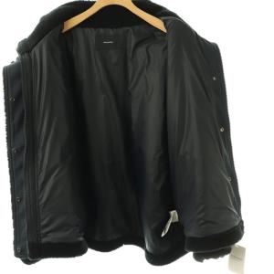 Framework 25AW ウールボアブルゾン ジップアップ 36 ダークネイビー