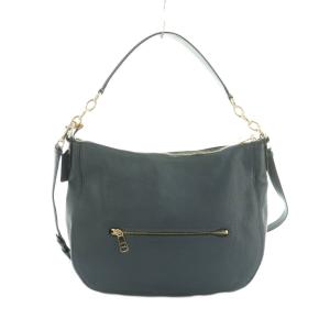 COACH レザー 2WAY ホーボーバッグ ハンドバッグ ショルダーバッグ 青 F37810 /MI OS SH
