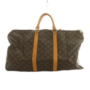 LOUIS VUITTON キーポル55 ボストンバッグ モノグラム ブラウン M41424